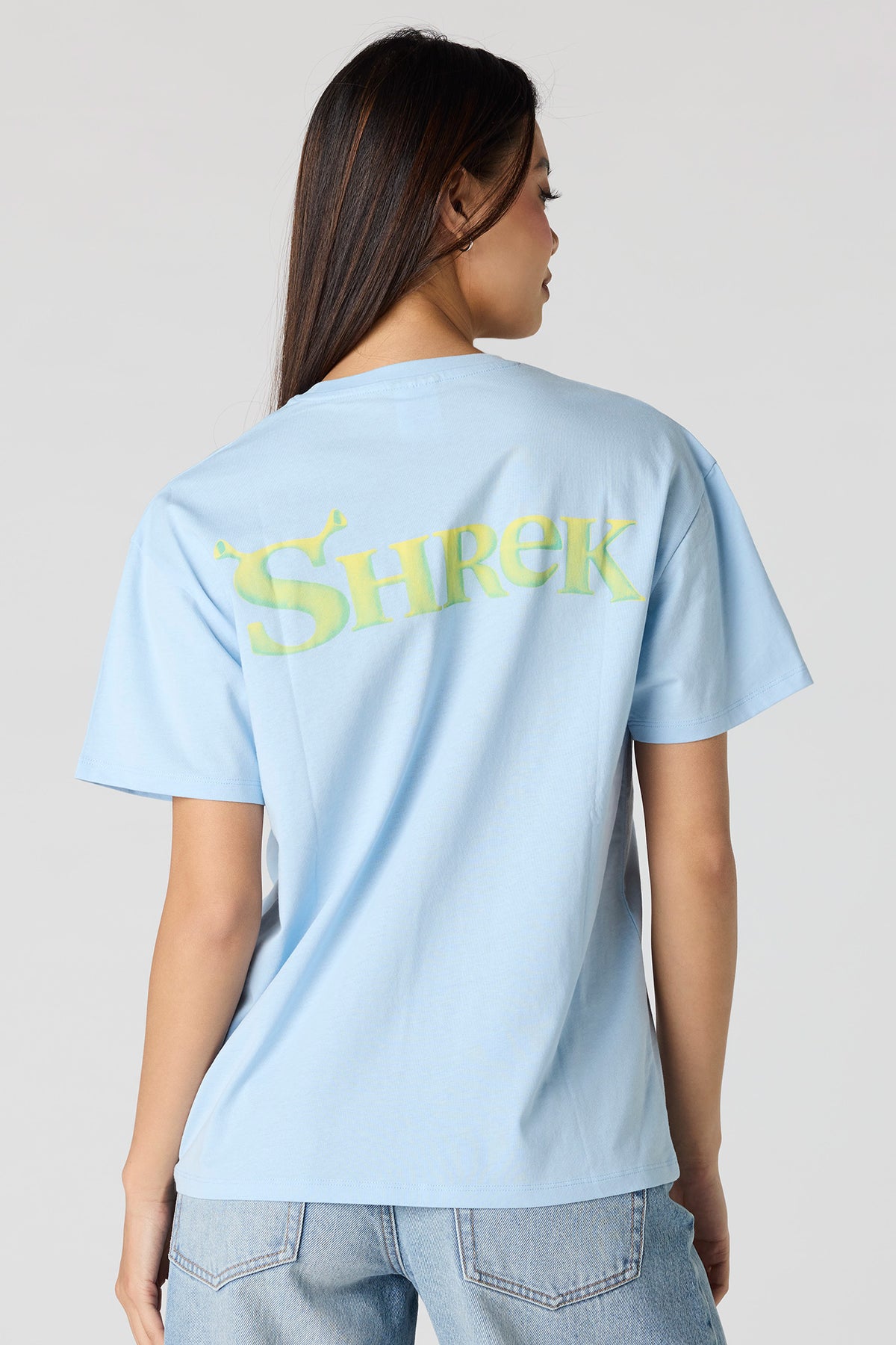Vue alternative 2. T-shirt de coupe garçonne à imprimé Shrek