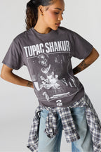 Tupac Graphic Boyfriend T-Shirt