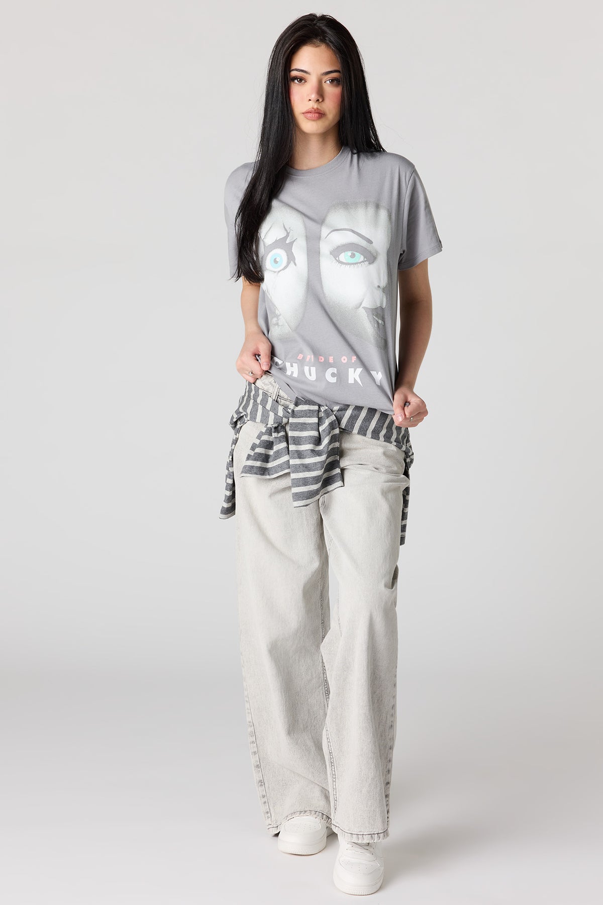 Vue alternative 3. T-shirt de coupe garçonne à imprimé Bride of Chucky 