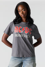 AC/DC Graphic Boyfriend T-Shirt