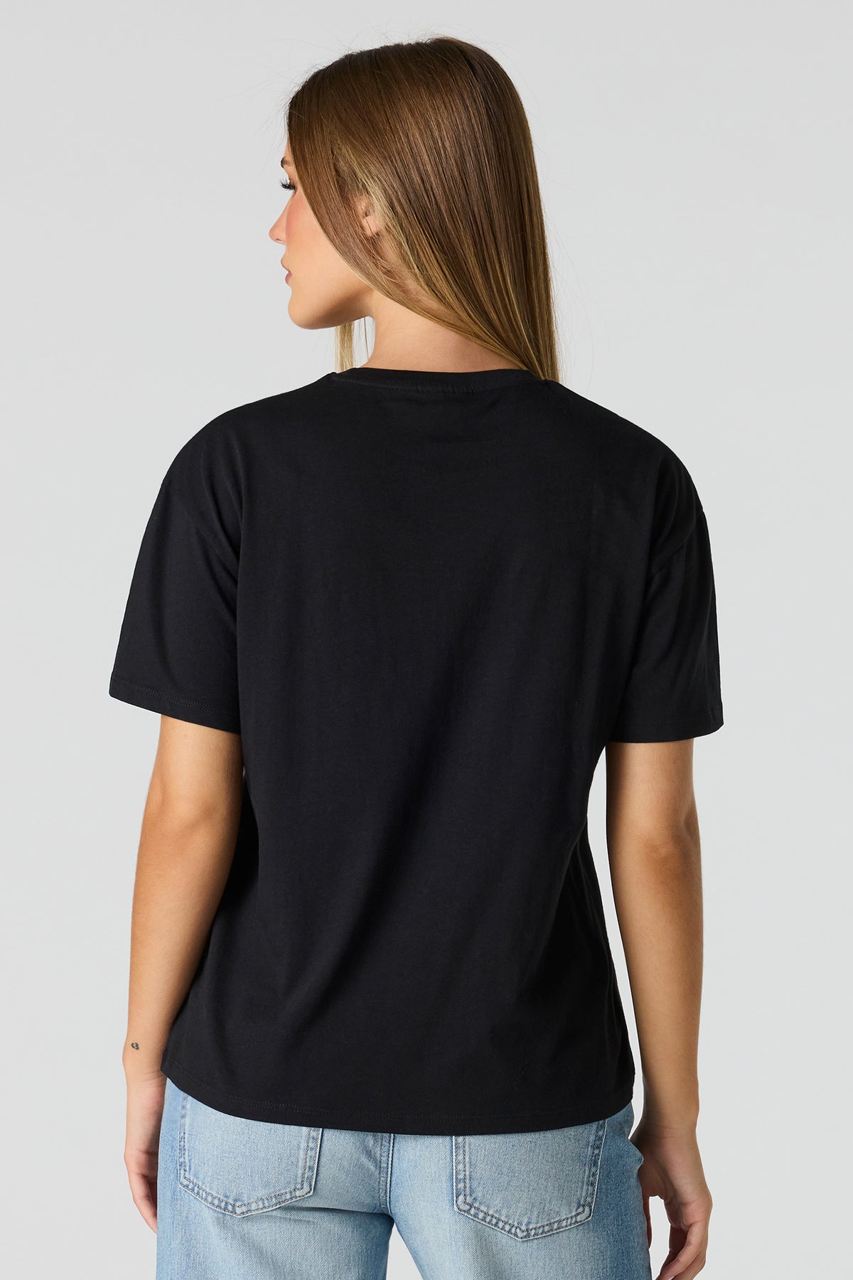 Alt View 2. Post Malone Graphic Boyfriend T-Shirt - Charcoal