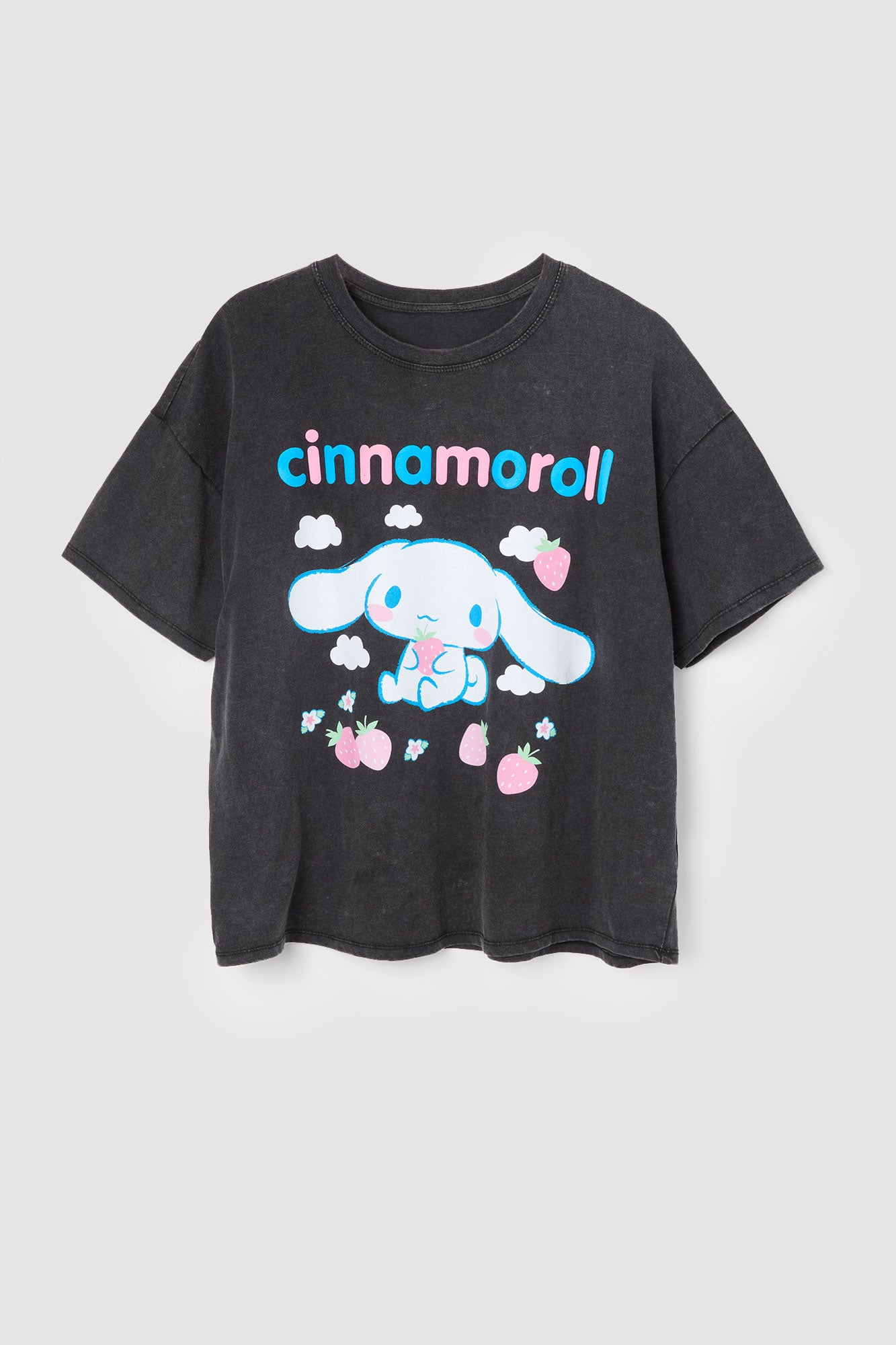 Cinnamoroll Graphic Washed Boyfriend T-Shirt
