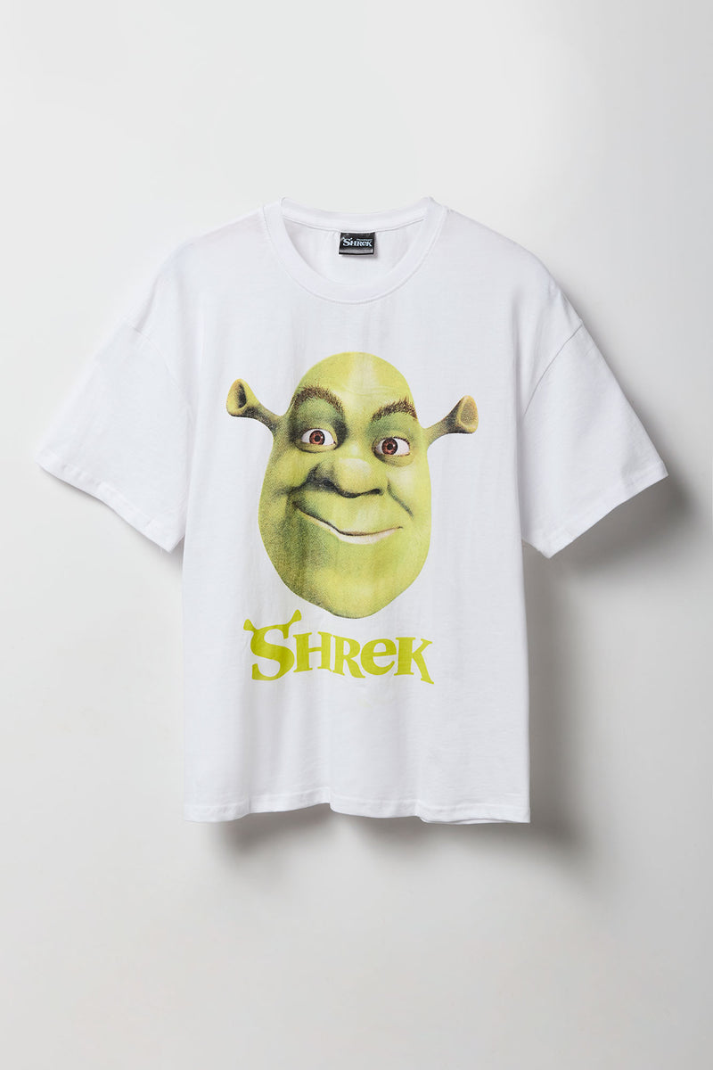 T-shirt coupe garçonne à imprimé Shrek