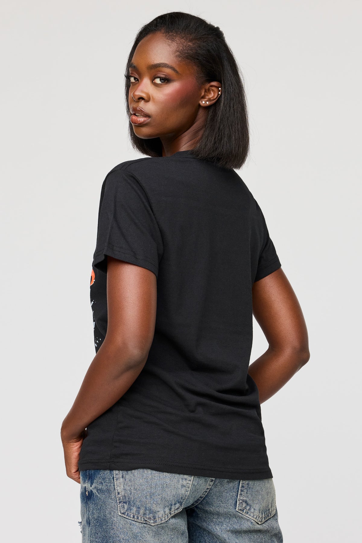 Vue alternative 2. T-shirt de coupe garçonne à imprimé Corvette