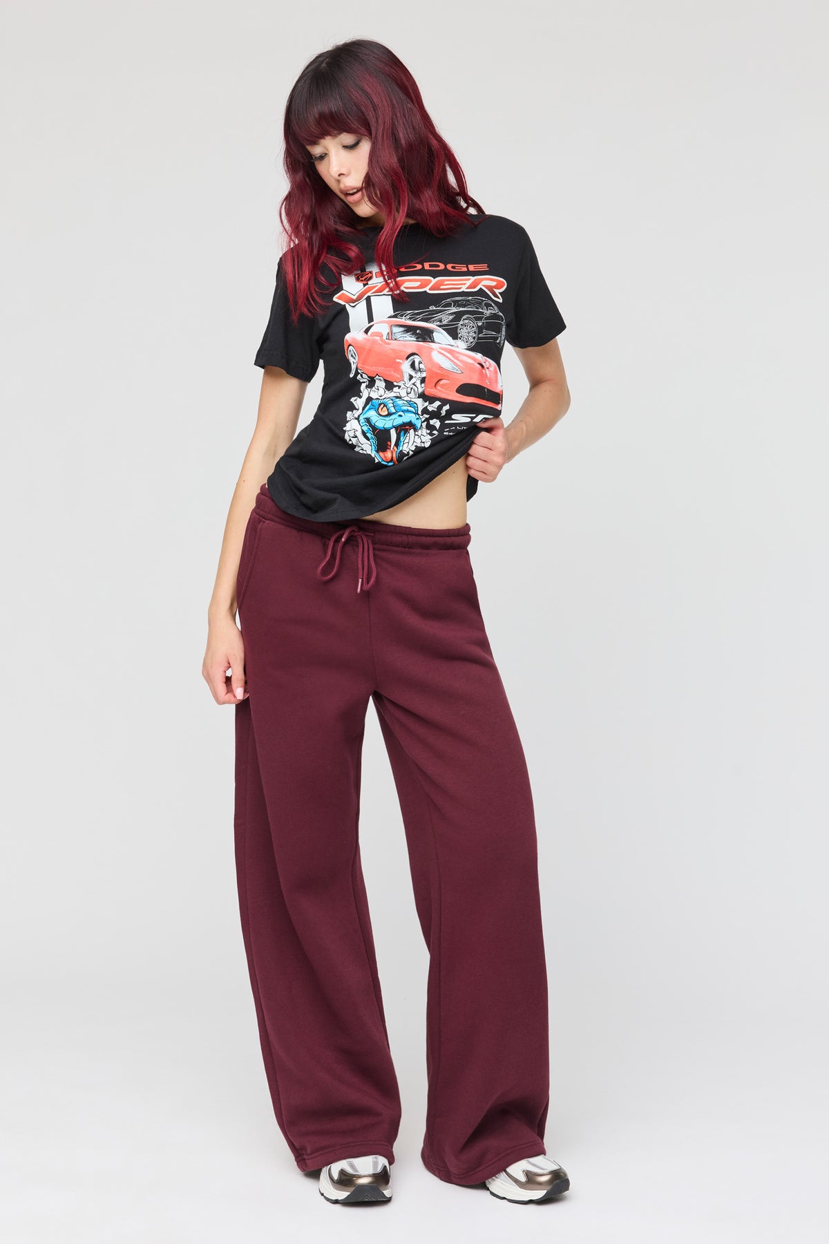 Alt View 3. Dodge Graphic Boyfriend T-Shirt - Black