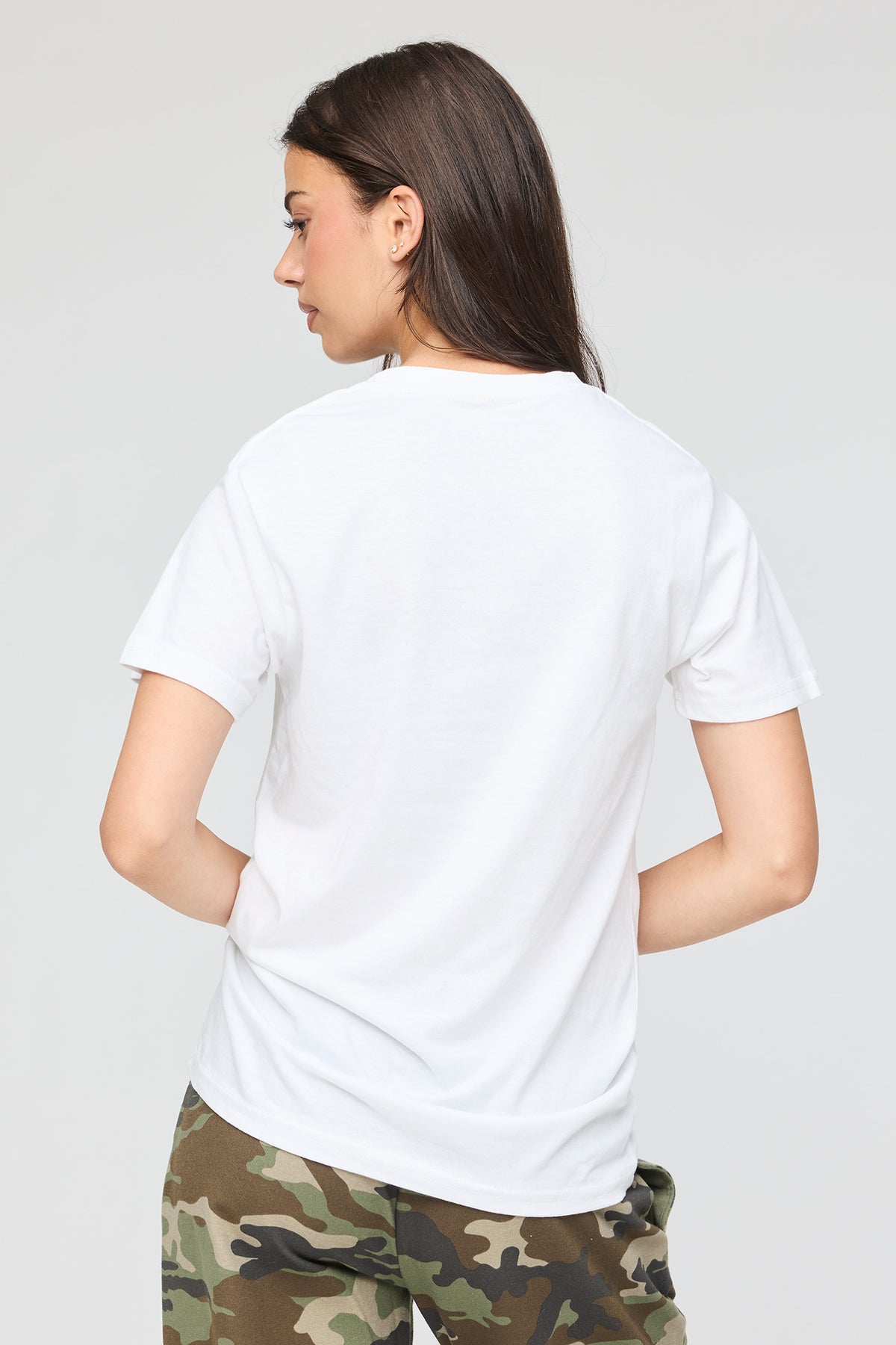 Vue alternative 3. T-shirt de coupe garçonne à imprimé Betty Boop 
