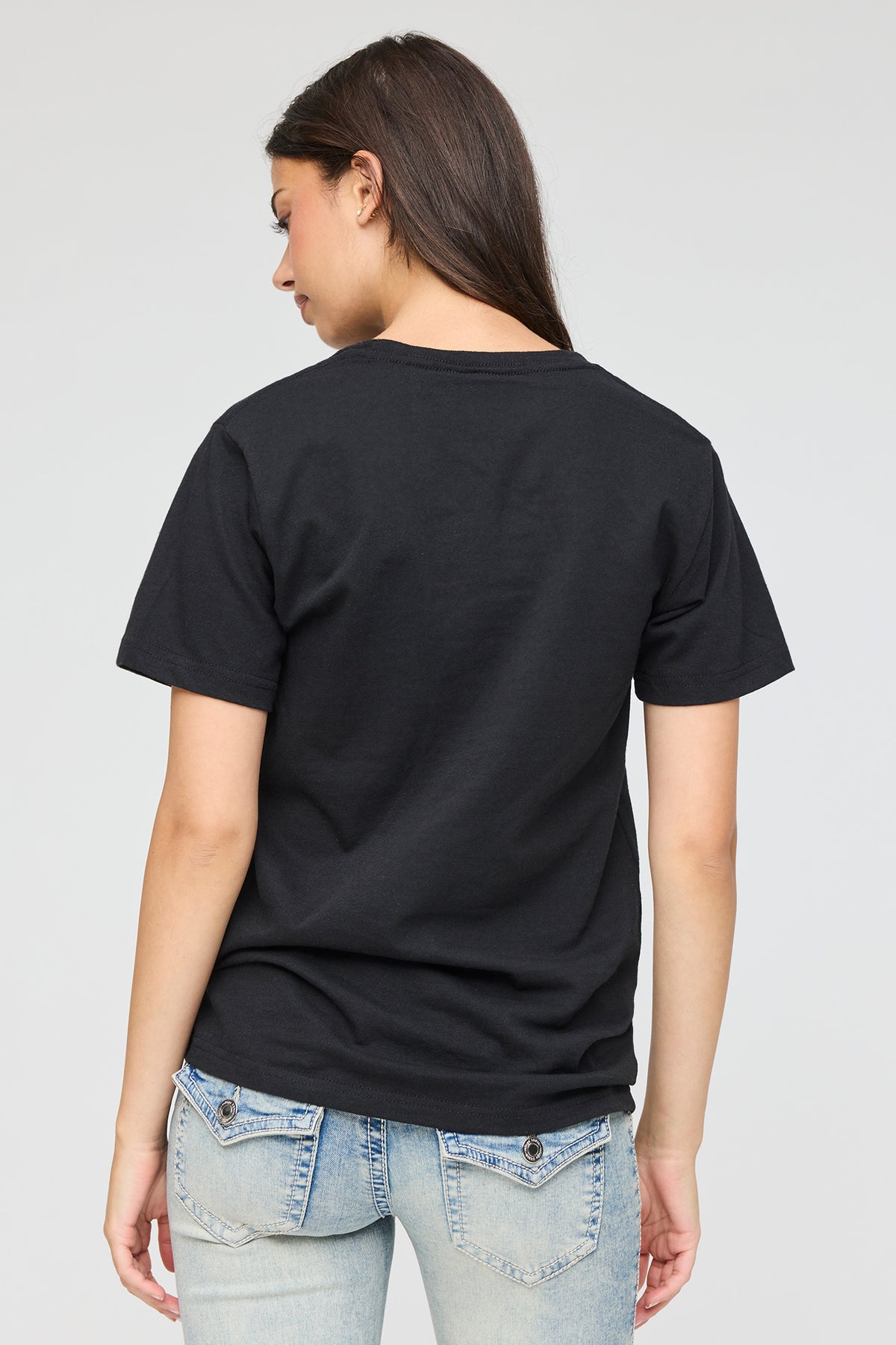 Alt View 2. Blondie Graphic Boyfriend T-Shirt - Black