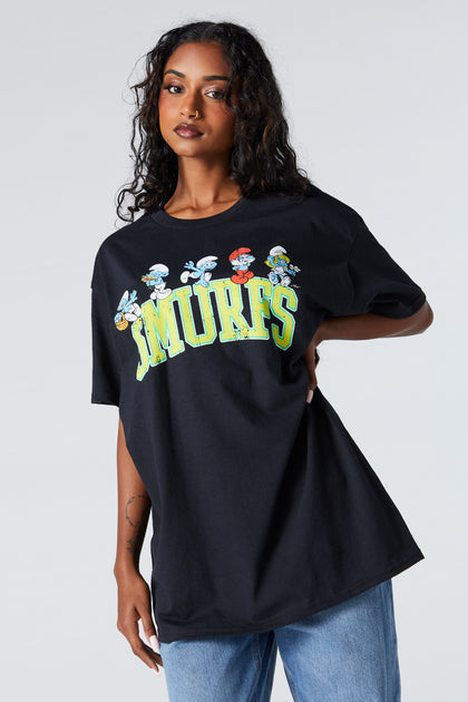 Women's Oversized Boyfriend Chicago Bulls Graphic Tee, Women's Tops