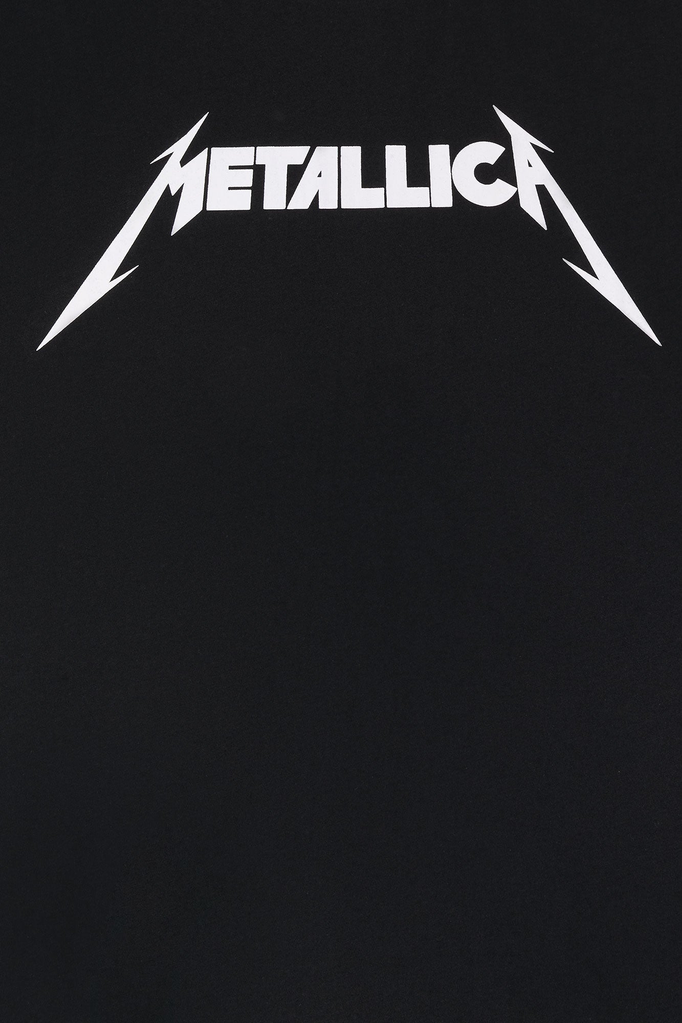 T-shirt de coupe garçonne à imprimé Metallica