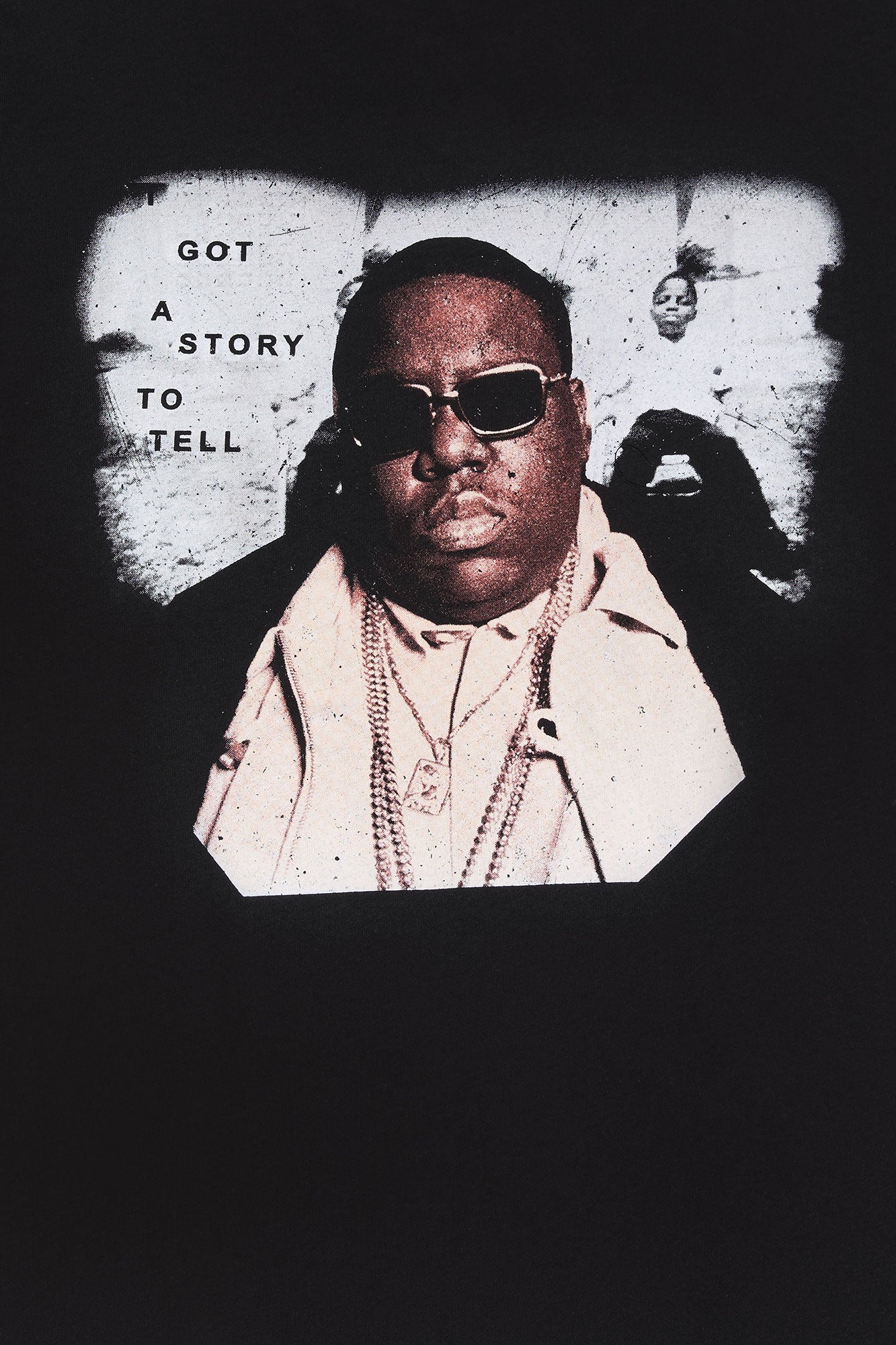 T-shirt de coupe garçonne à imprimé The Notorious B.I.G.