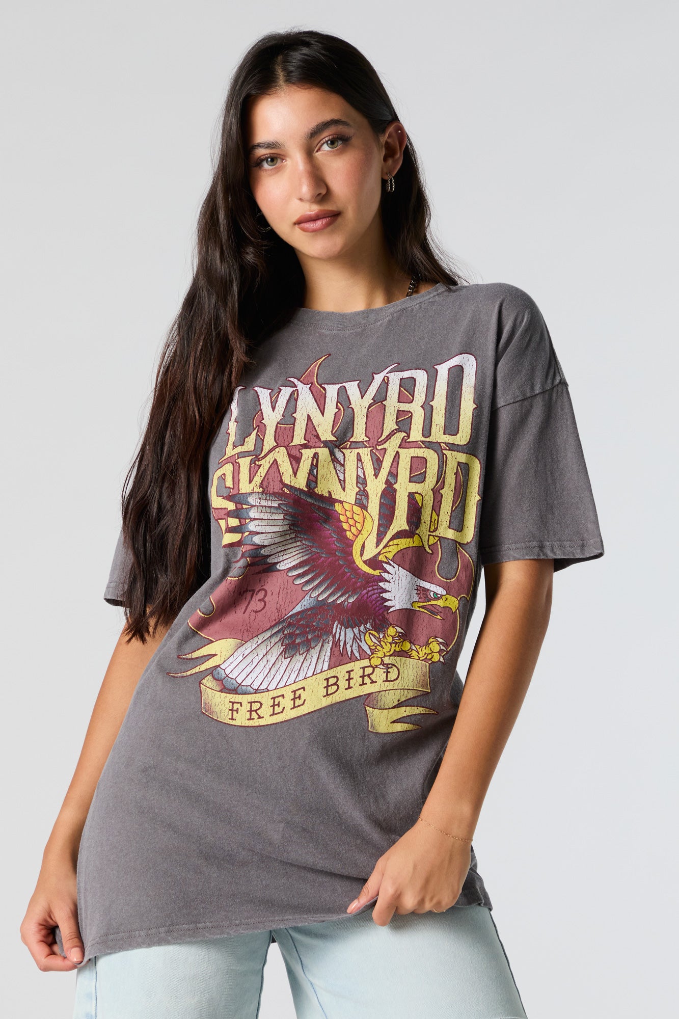 Lynyrd Skynyrd Graphic Boyfriend T-Shirt