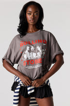 The Rolling Stones Graphic Washed Oversized T-Shirt
