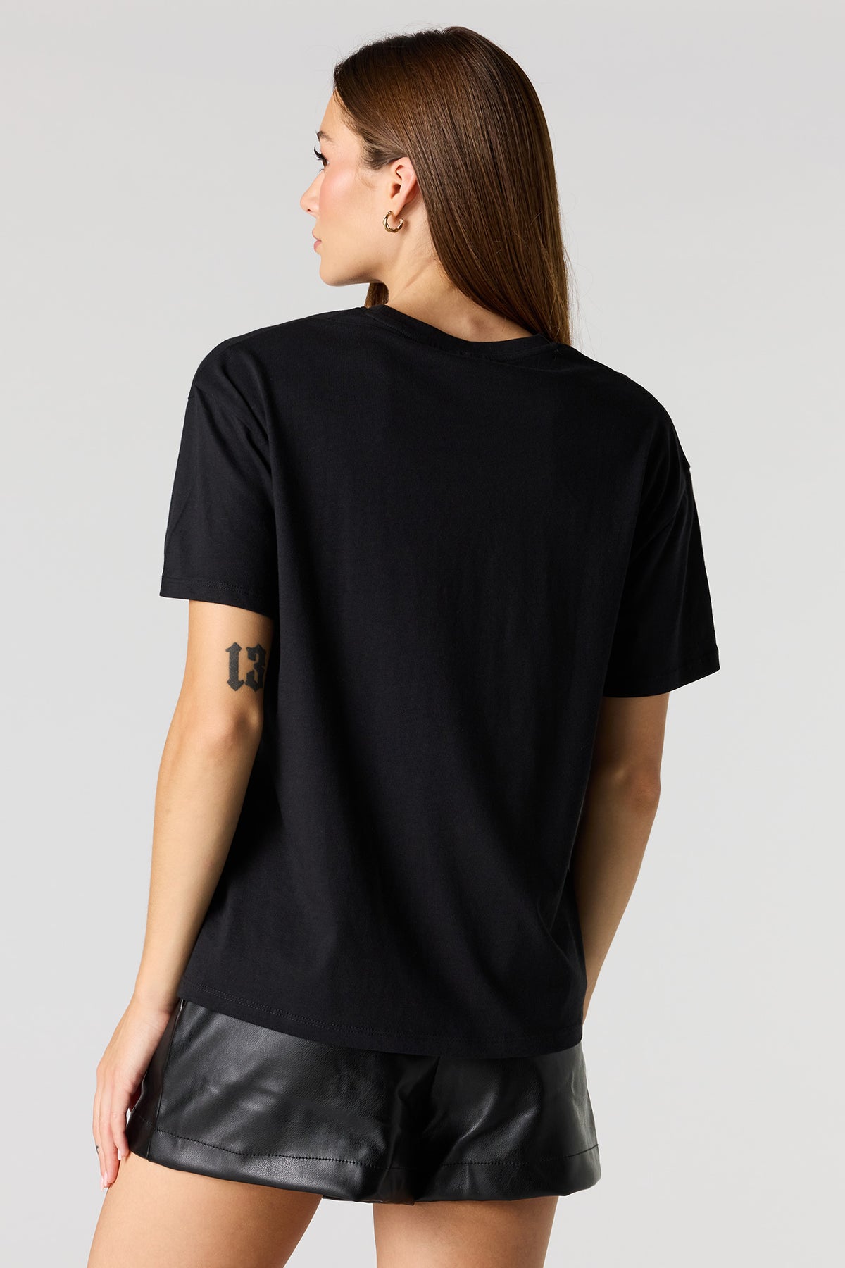 Vue alternative 2. T-shirt de coupe garçonne à imprimé Corpse Bride 