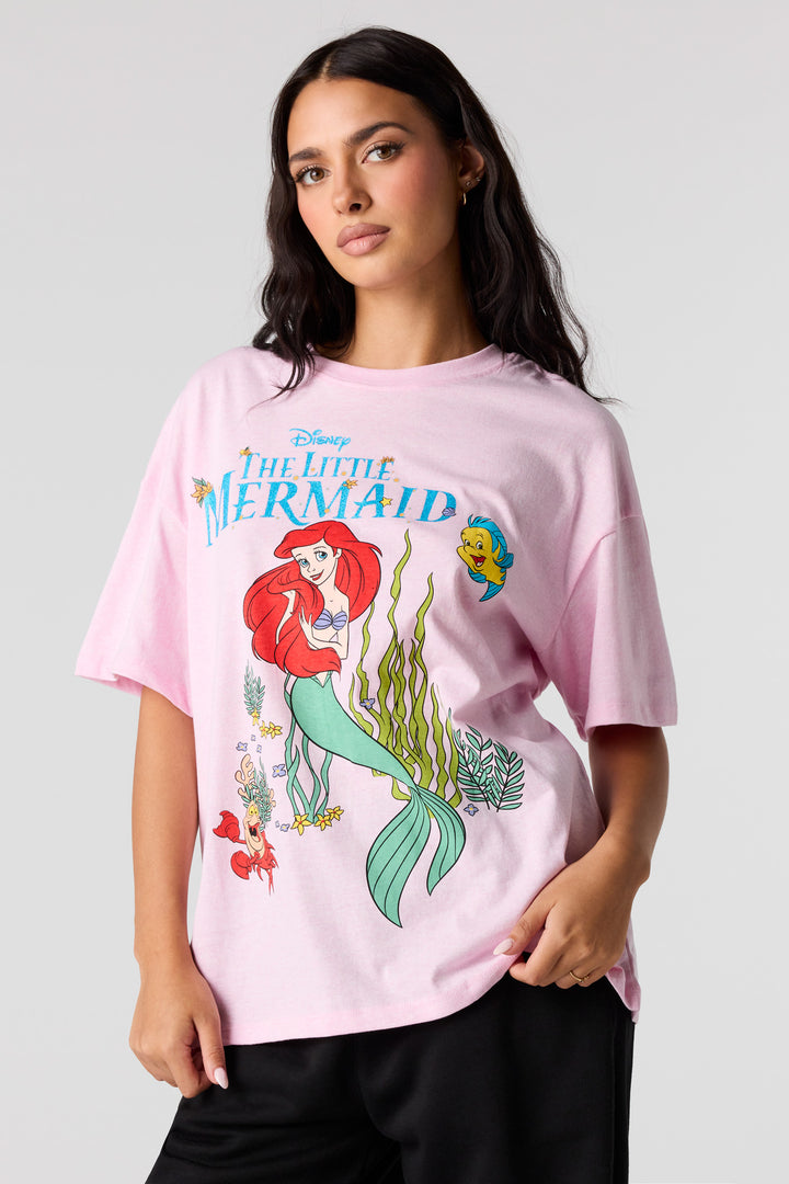 The Little Mermaid Graphic Boyfriend T-Shirt