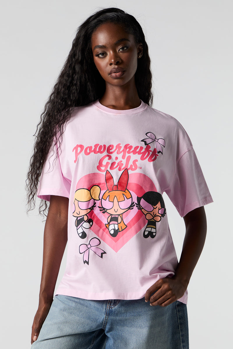 Powerpuff Girls Graphic Boyfriend T-Shirt