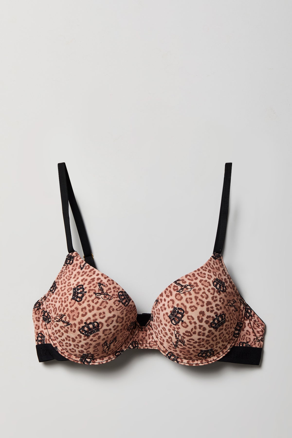 Alt View 5. Juicy Couture Bra (3 Pack) - Leopard