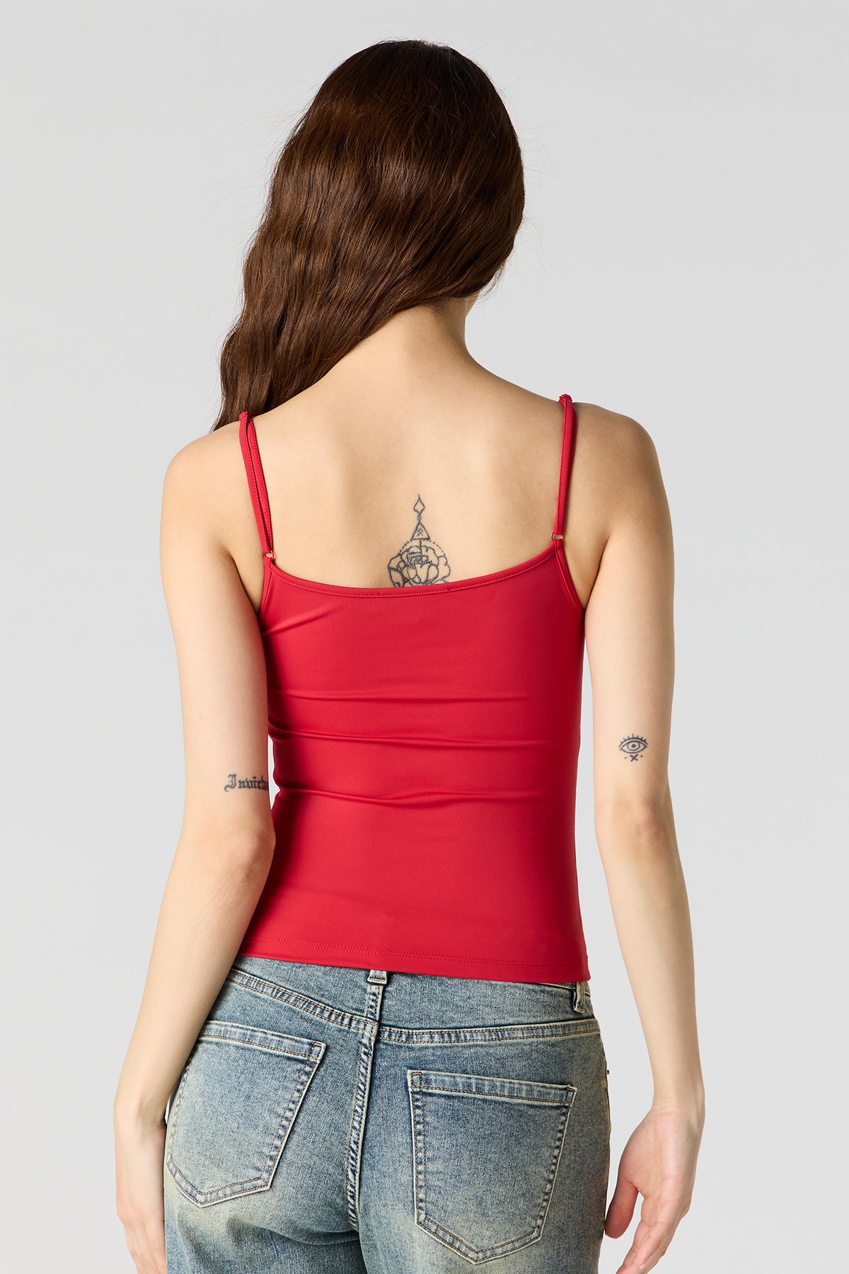 Vue alternative 15. Camisole profilée en molleton de luxe avec encolure dégagée