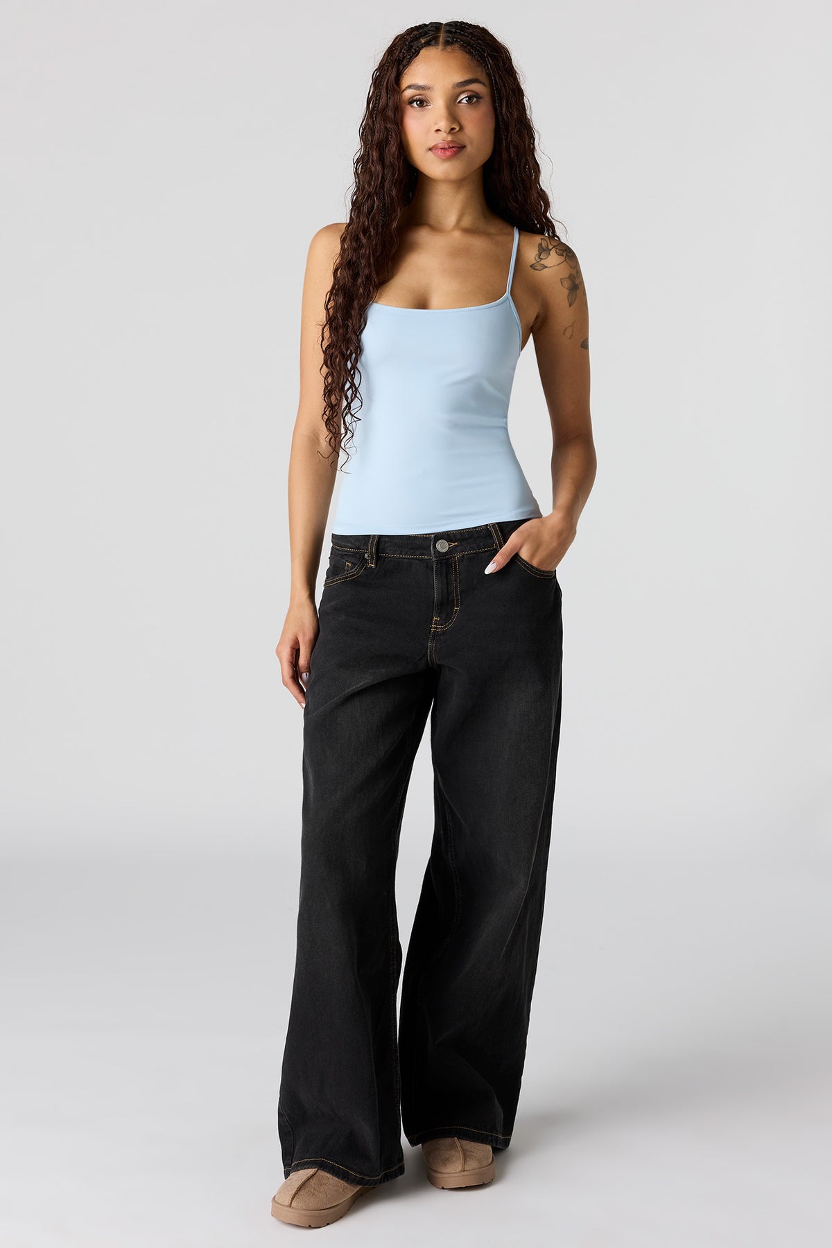 Vue alternative 3. Camisole en tissu Contour épais de luxe
