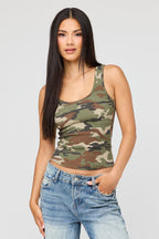 Braless Ribbed Tank