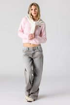 Brooklyn Low Rise Baggy Grey Jean