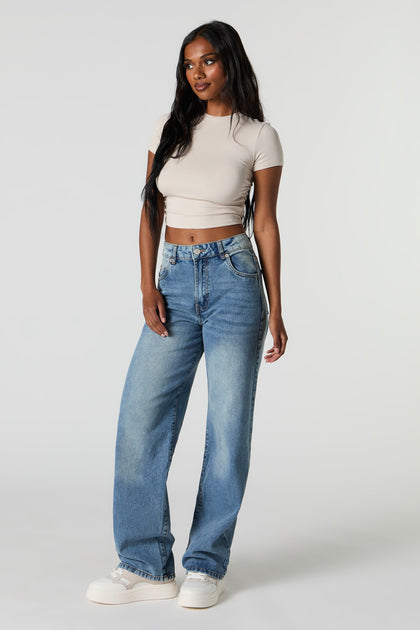 Jeans taille haute urban planet sale