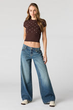 London Low Rise Super Baggy Dark Jean