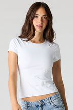 Luxe Heavy Contour Crew T-Shirt