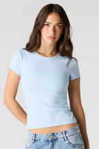 Luxe Heavy Contour Crew T-Shirt