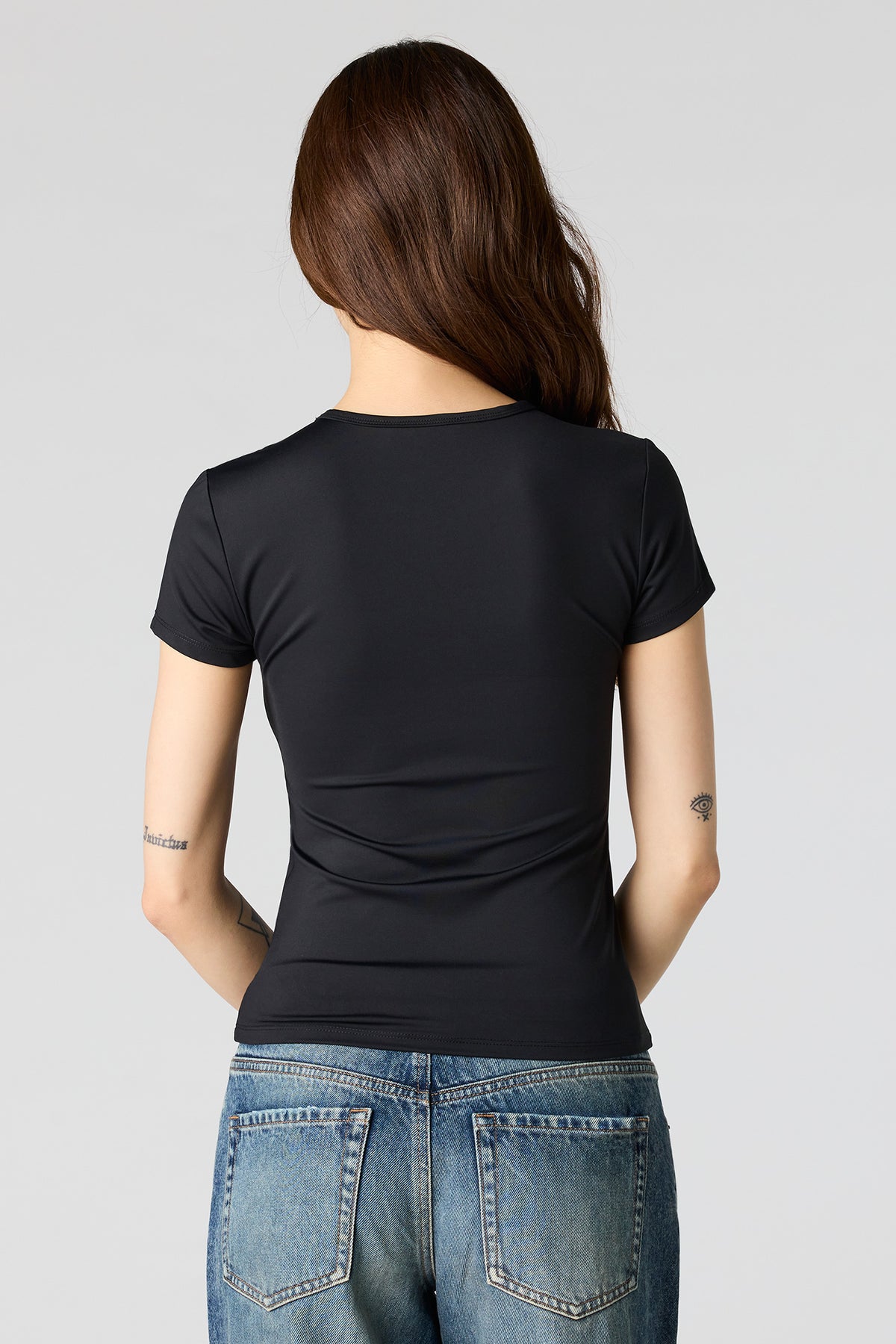 Vue alternative 5. T-shirt profilé lourd de luxe
