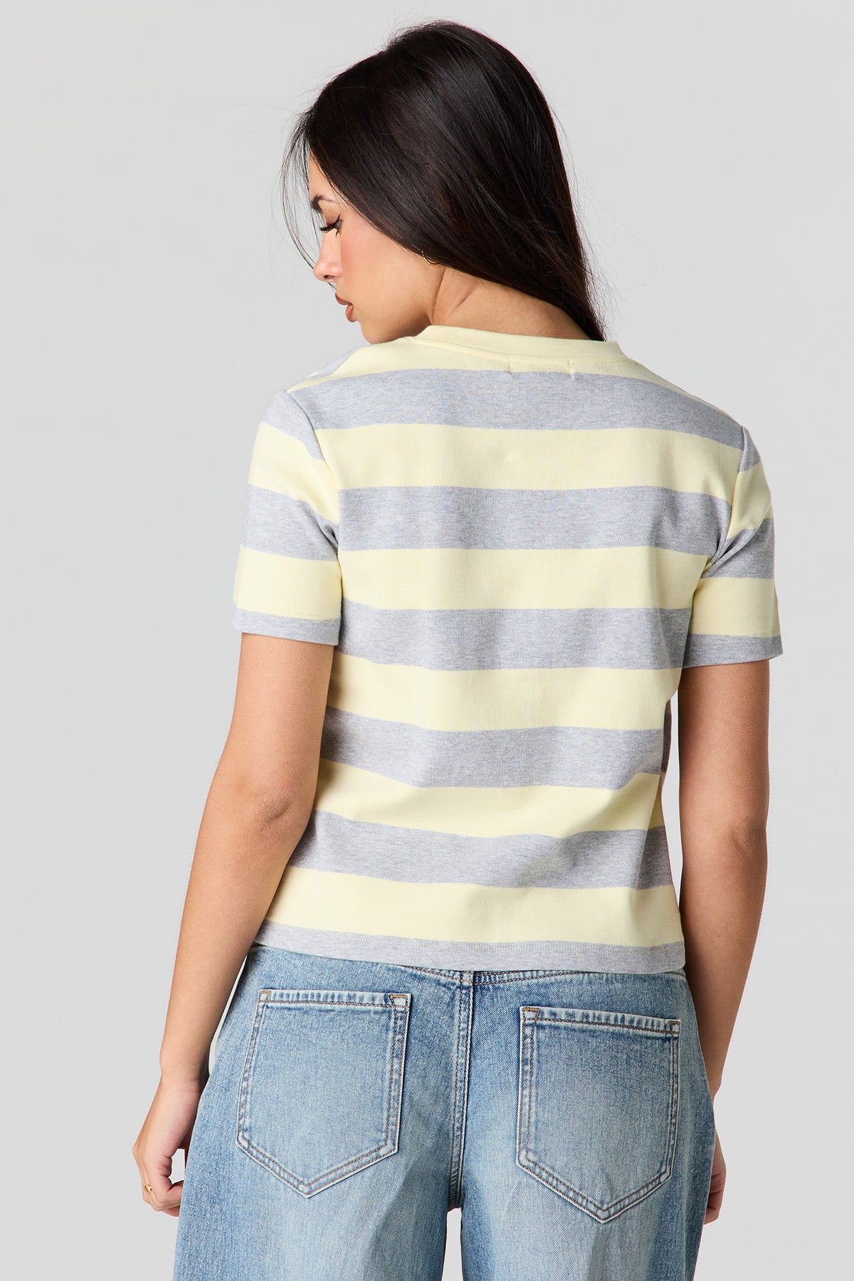 Vue alternative 2. T-shirt en coton lourd de luxe