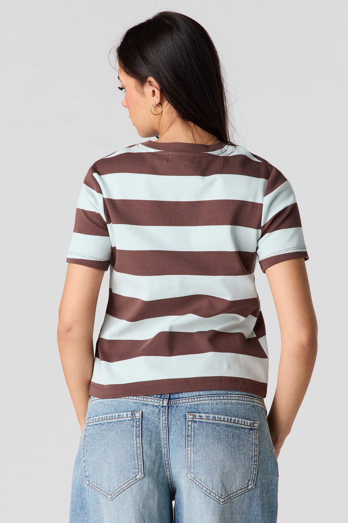 Vue alternative 2. T-shirt en coton lourd de luxe