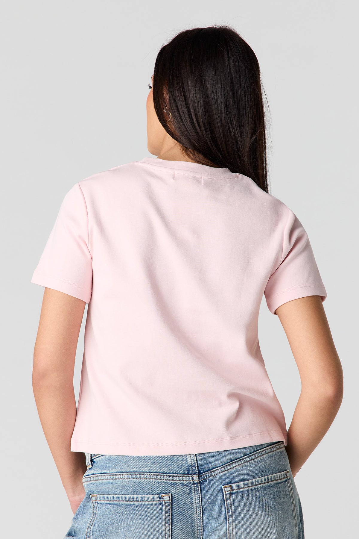 Vue alternative 2. T-shirt en coton lourd de luxe