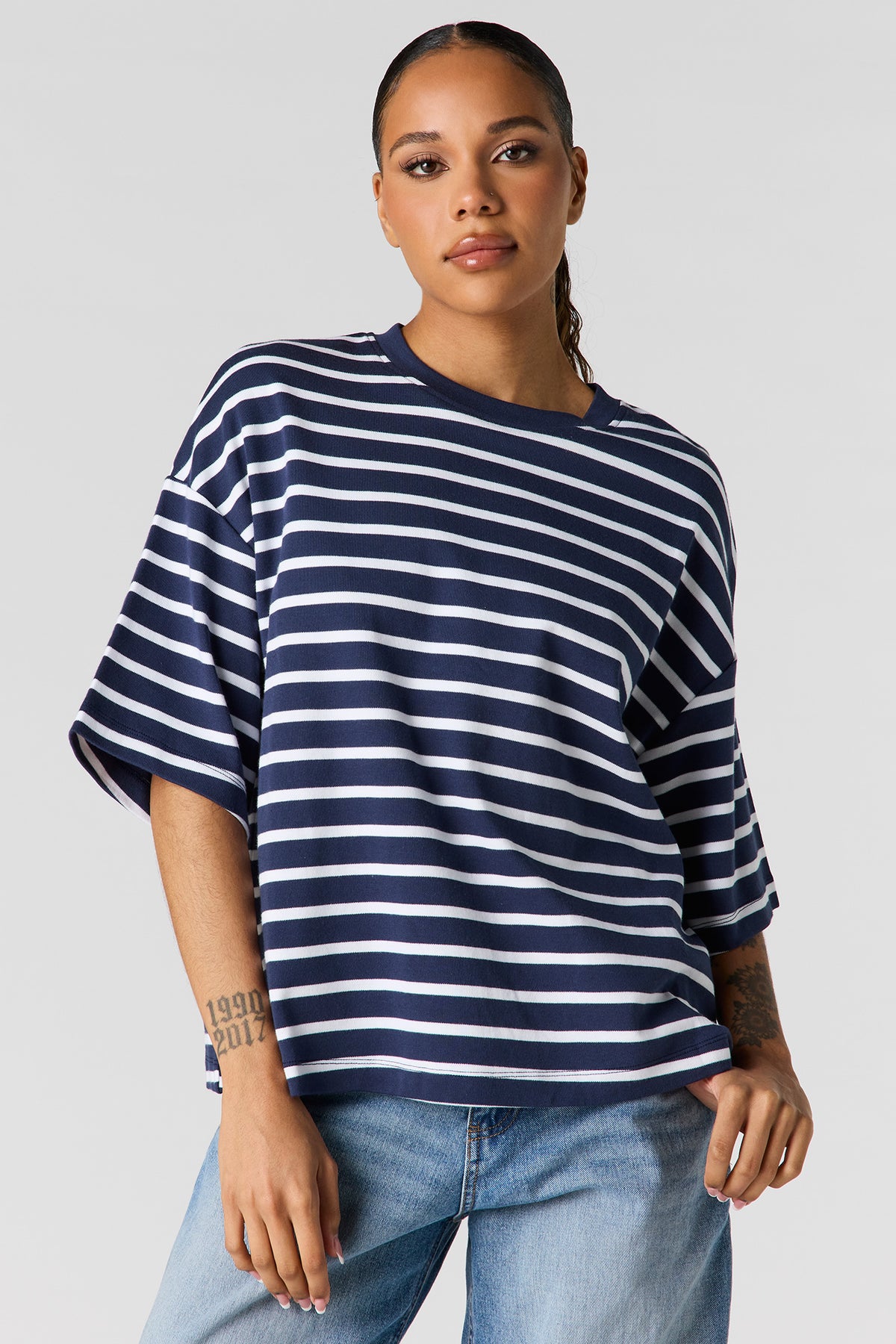 T-shirt carré surdimensionné