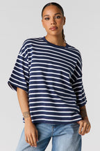 T-shirt carré surdimensionné