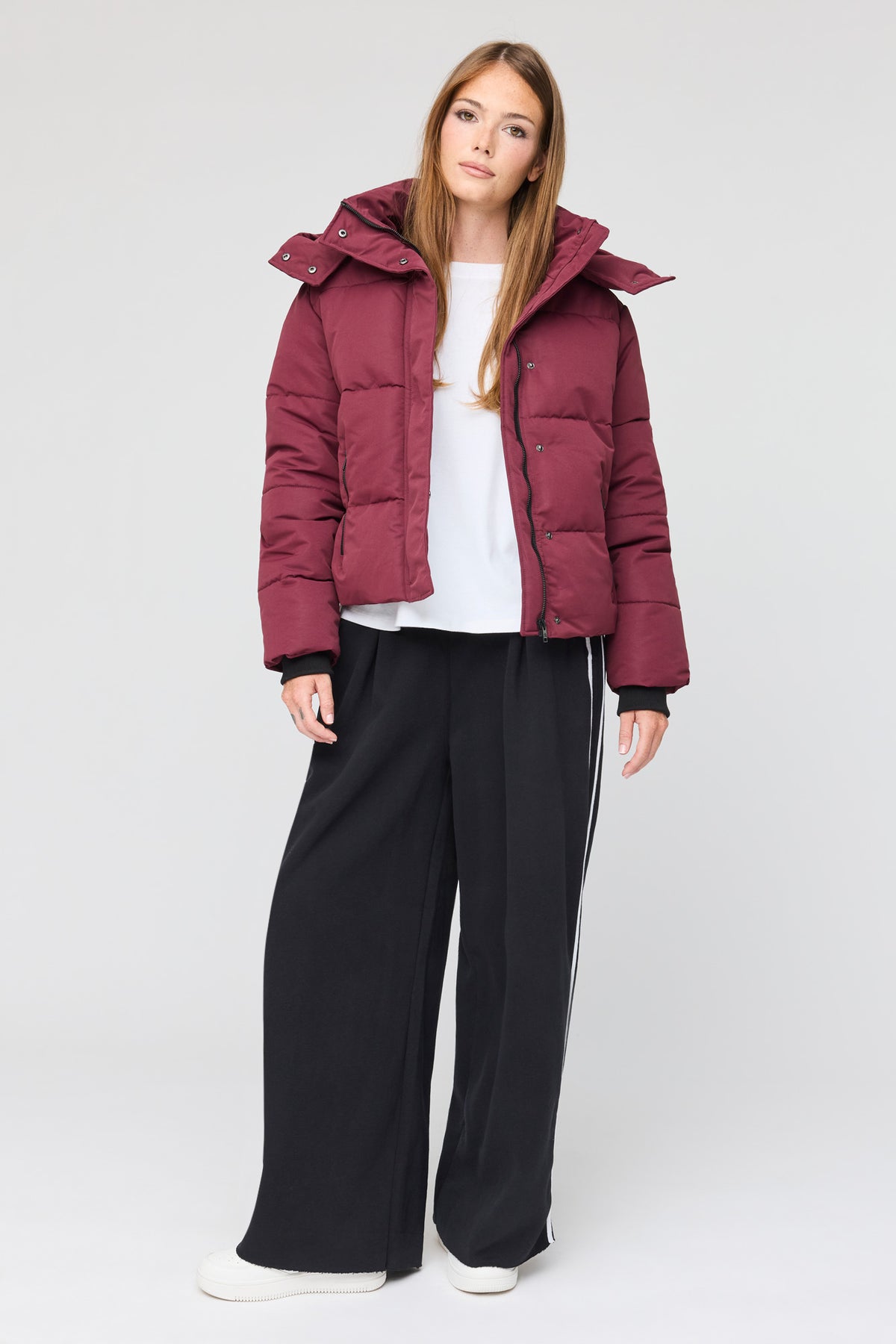 Vue alternative 3. Blouson bouffant court à imprimé City 