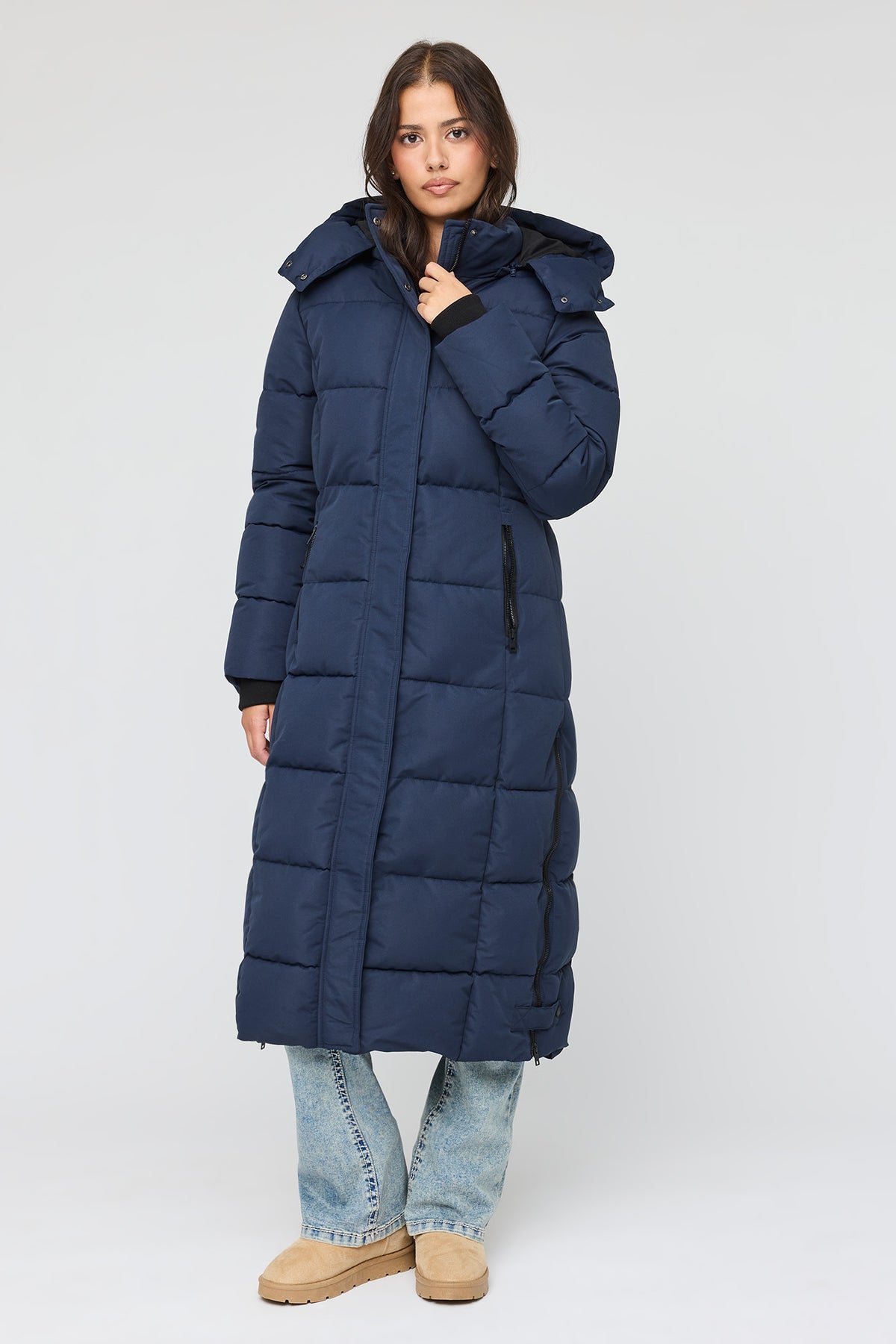 City Maxi Puffer - Navy