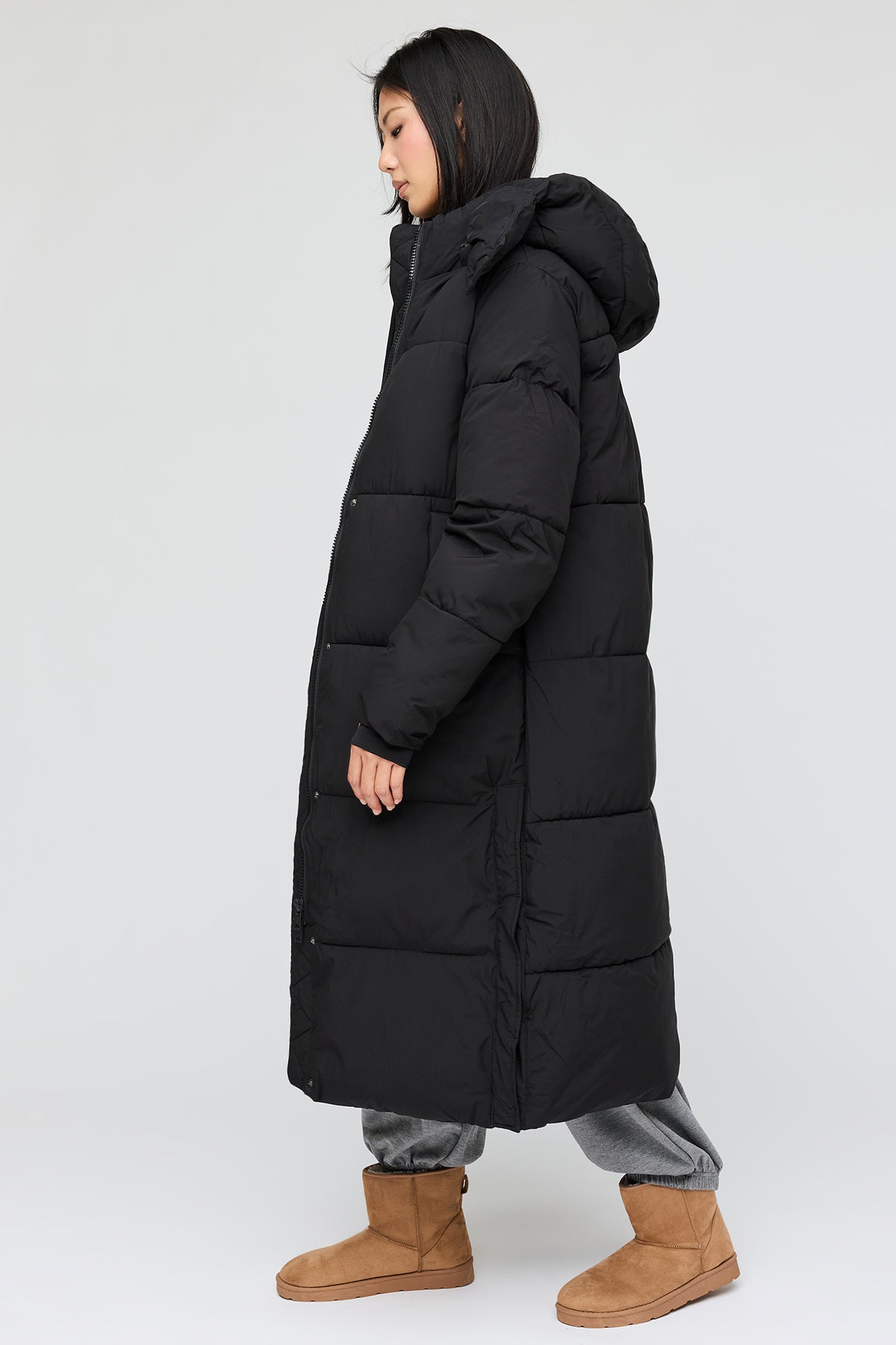 Alt View 2. All Day Maxi Puffer Jacket - Black