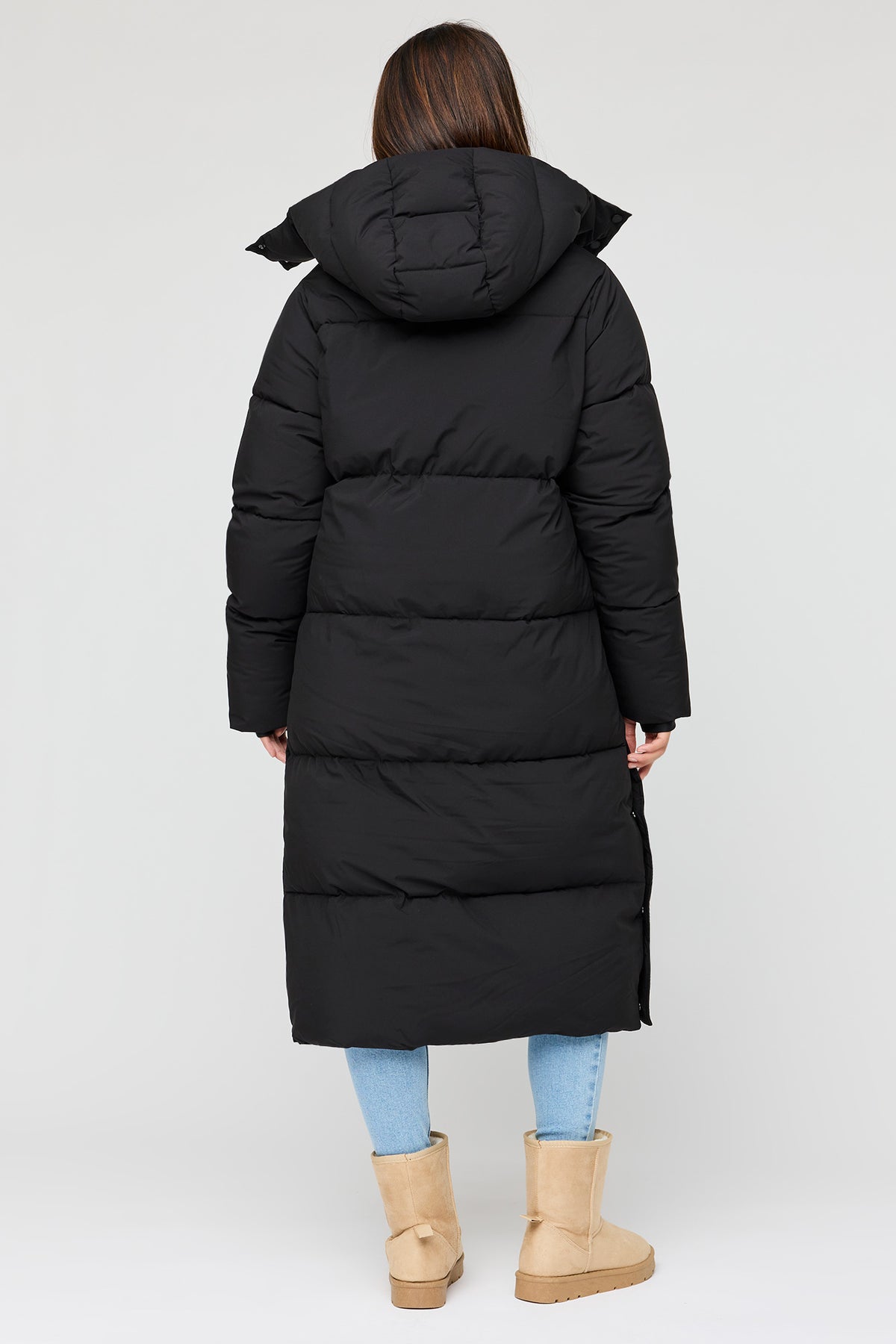 Alt View 3. All Day Maxi Puffer Jacket - Black