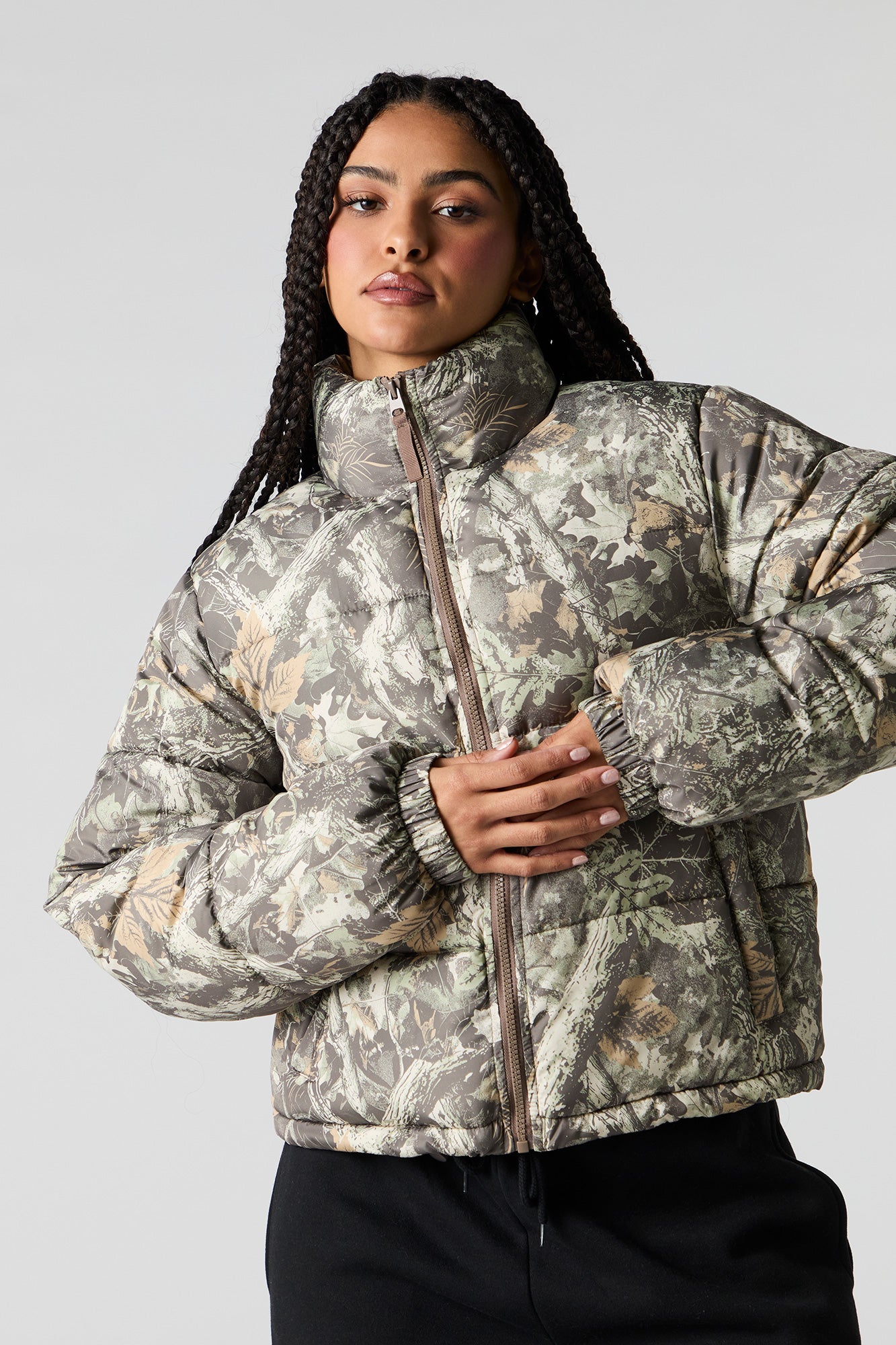 High Neck Puffer Jacket – Urban Planet