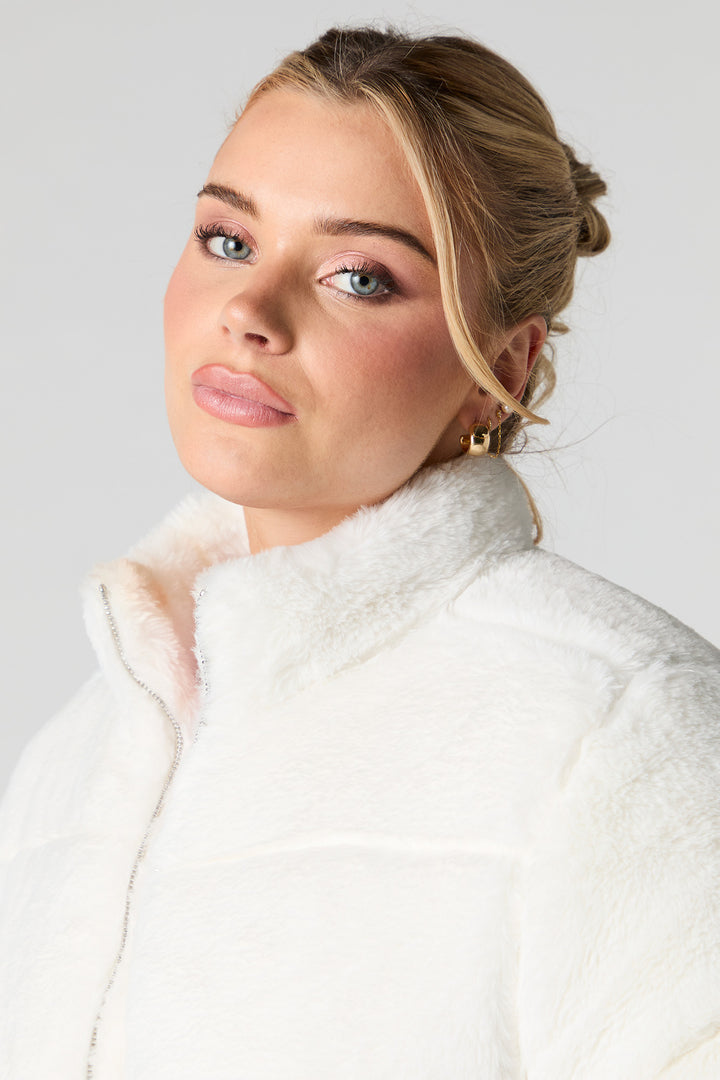 Faux Fur Puffer Jacket