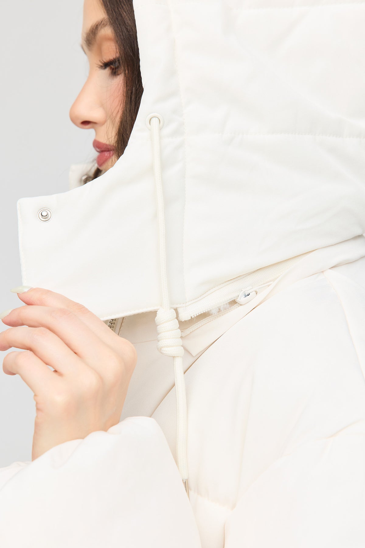 Vue alternative 4. Blouson bouffant Cozy Lux court doublé de similifourrure