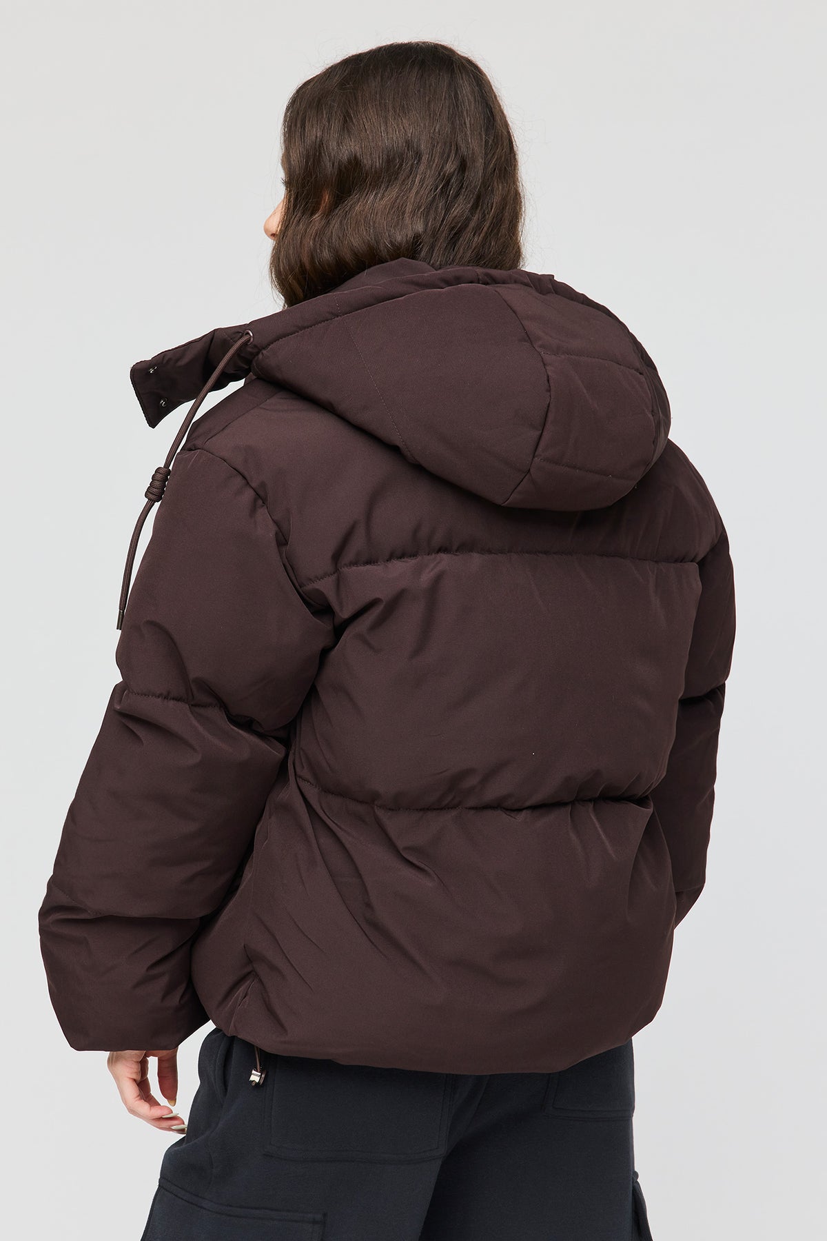 Vue alternative 2. Blouson bouffant Cozy Lux court doublé de similifourrure