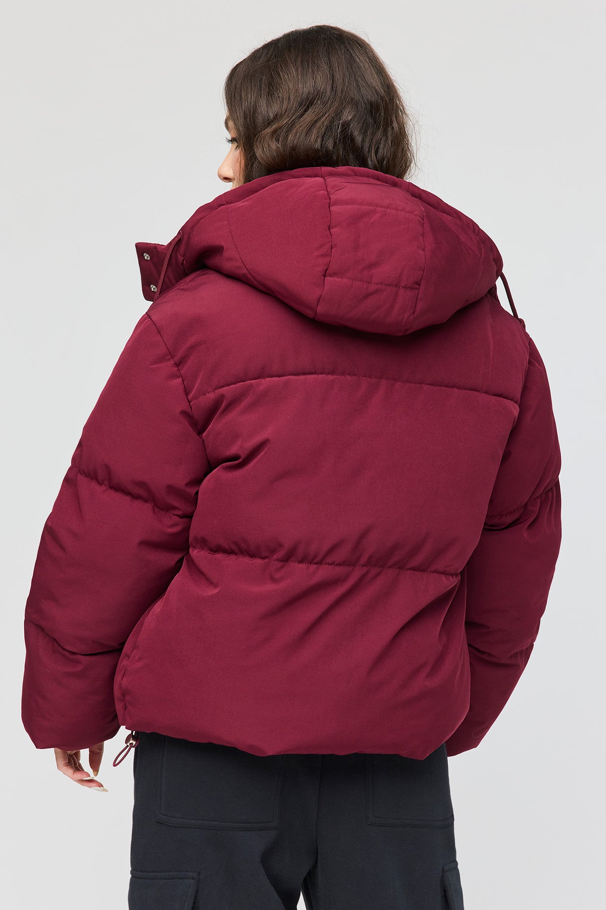 Vue alternative 2. Blouson bouffant Cozy Lux court doublé de similifourrure