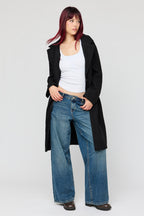 Buttoned Midi Coat