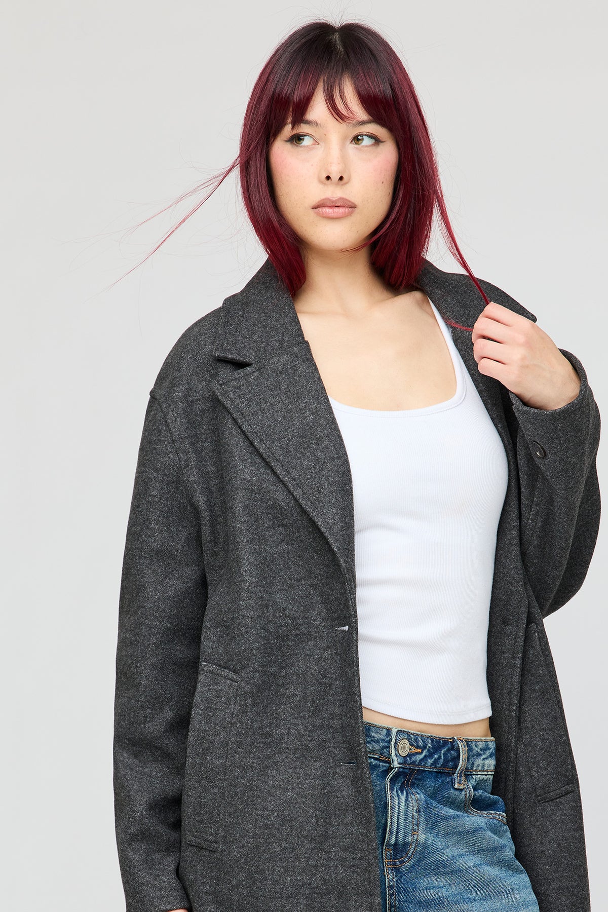 Vue alternative 4. Trench midi boutonné