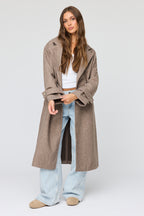 Double Breasted Midi Coat