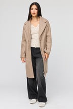 Faux Wool Coat