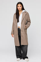 Faux Wool Coat
