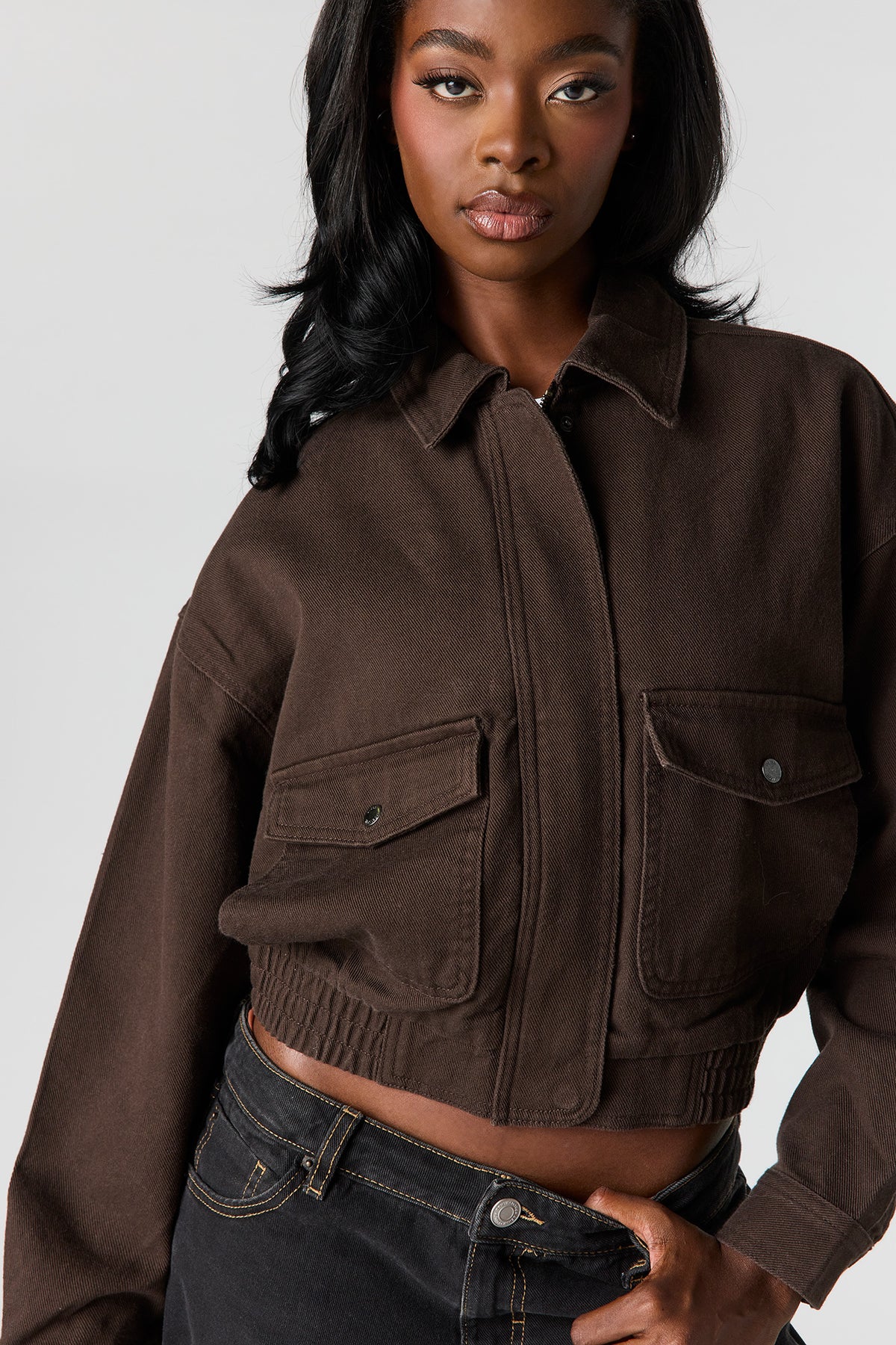 Blouson avec col