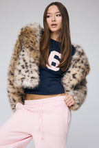 Faux Fur Collared Jacket